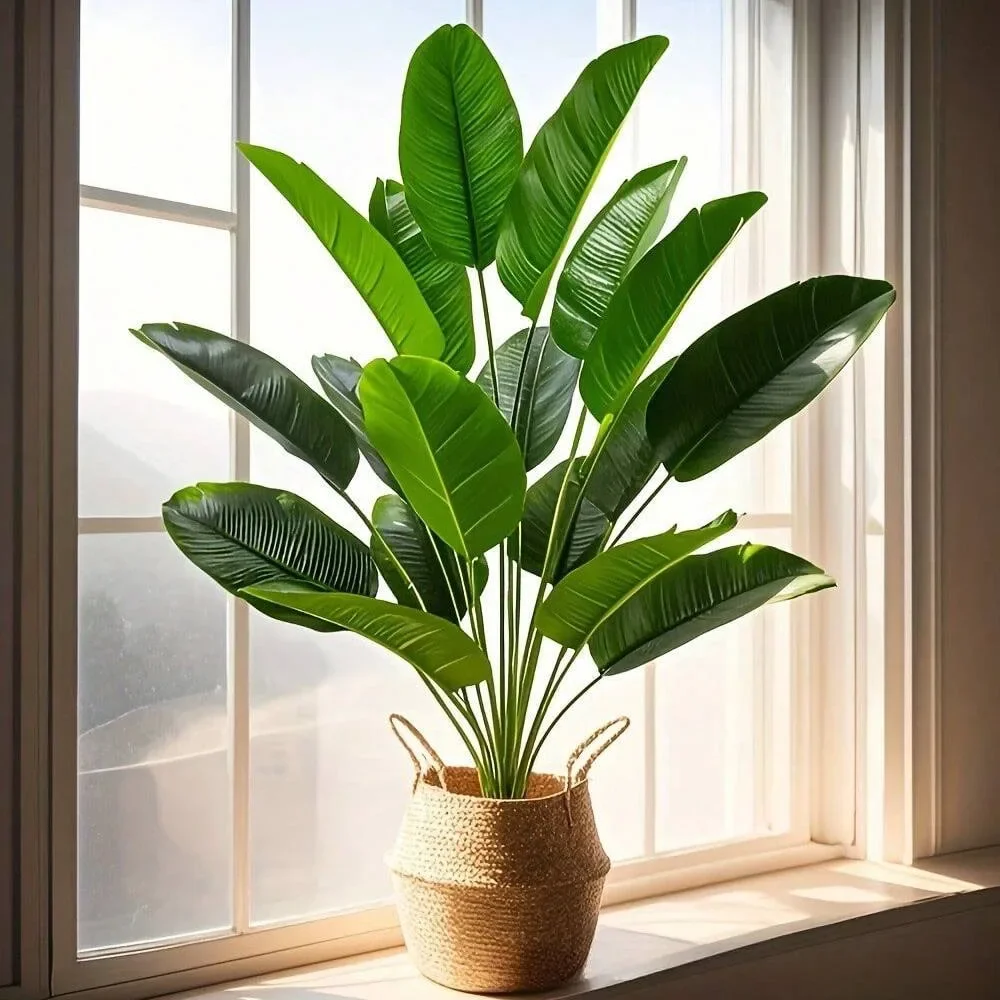 1 шт., 18 листьев, искусственн – обзор и цена Ficus Lyrata Tree