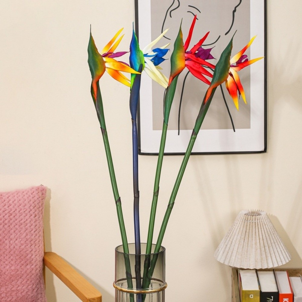Новые искусственные цветы стре – обзор и цена Bird Paradise Strelitzia